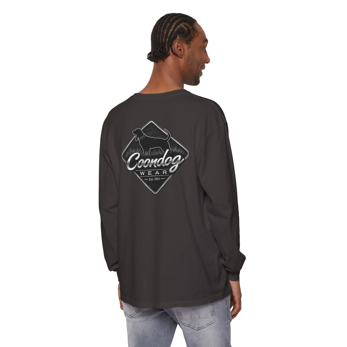 Coondog Stone Cold Black Diamond Hunting Long Sleeve Shirt