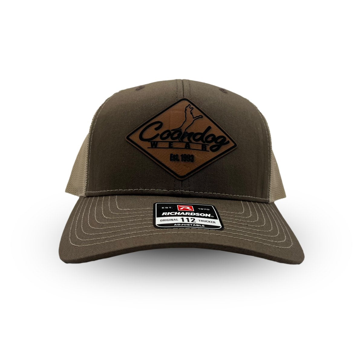 Leather Diamond Brown