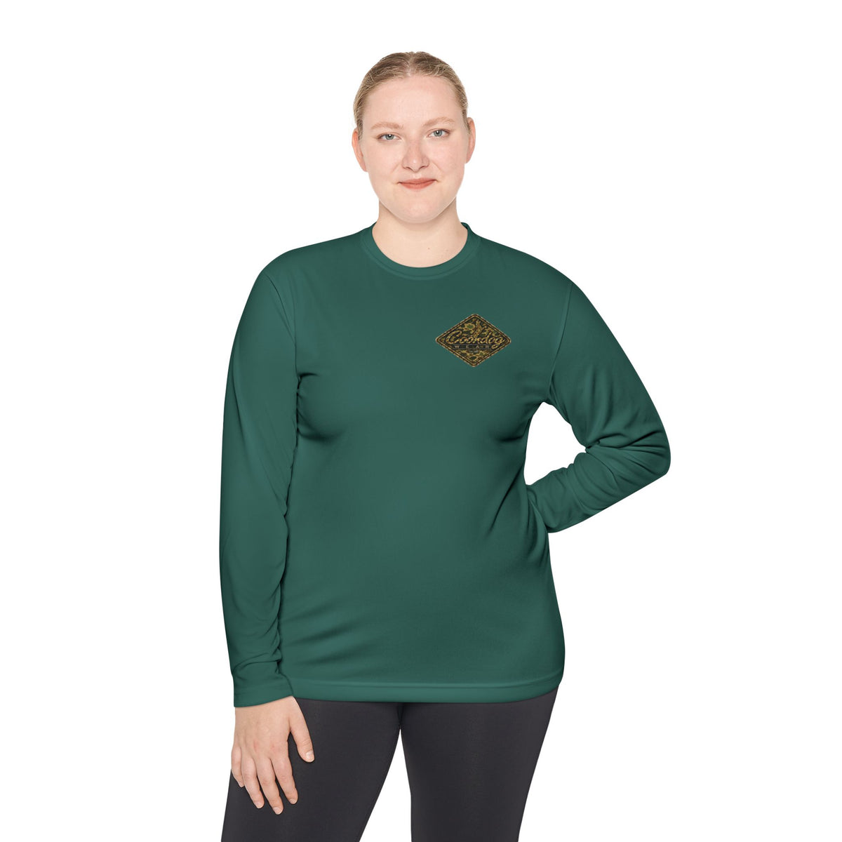 Coondog Vintage Duck Camo Diamond Performance Long Sleeve Shirt