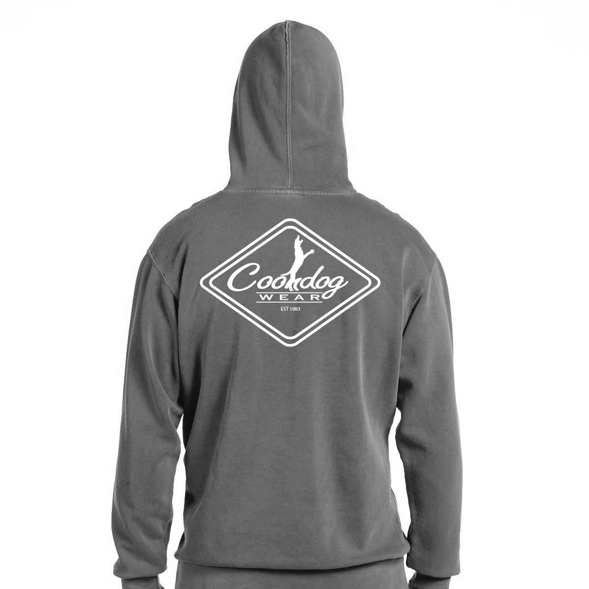 Treeing White Diamond Hoodie