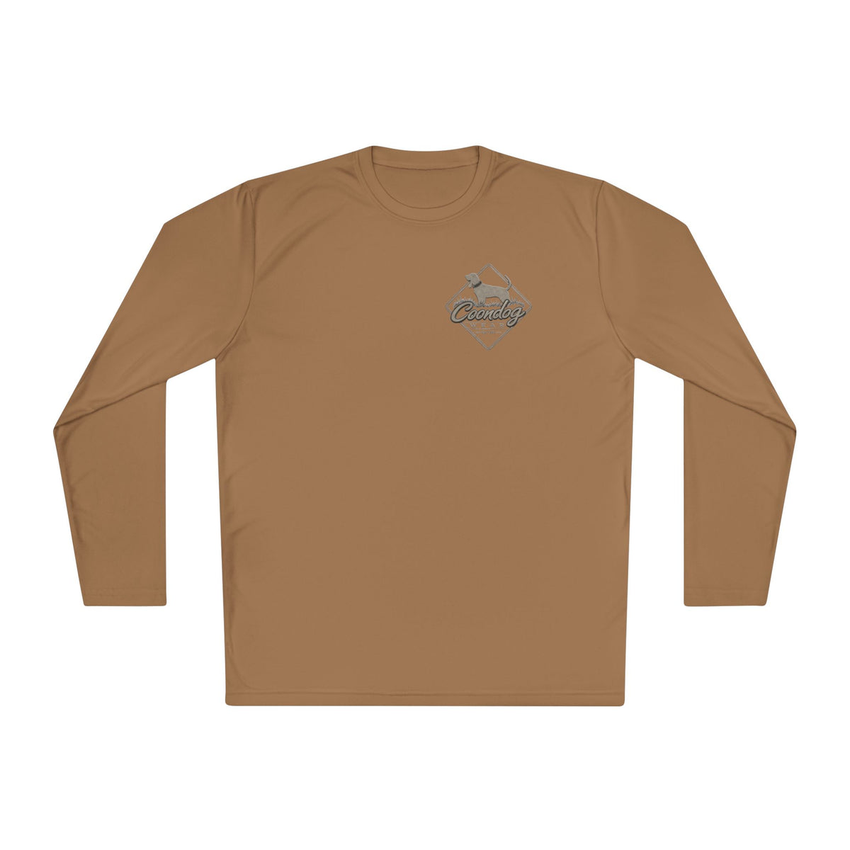 Coondog Stone Cold Concrete Diamond Performance Long Sleeve Shirt