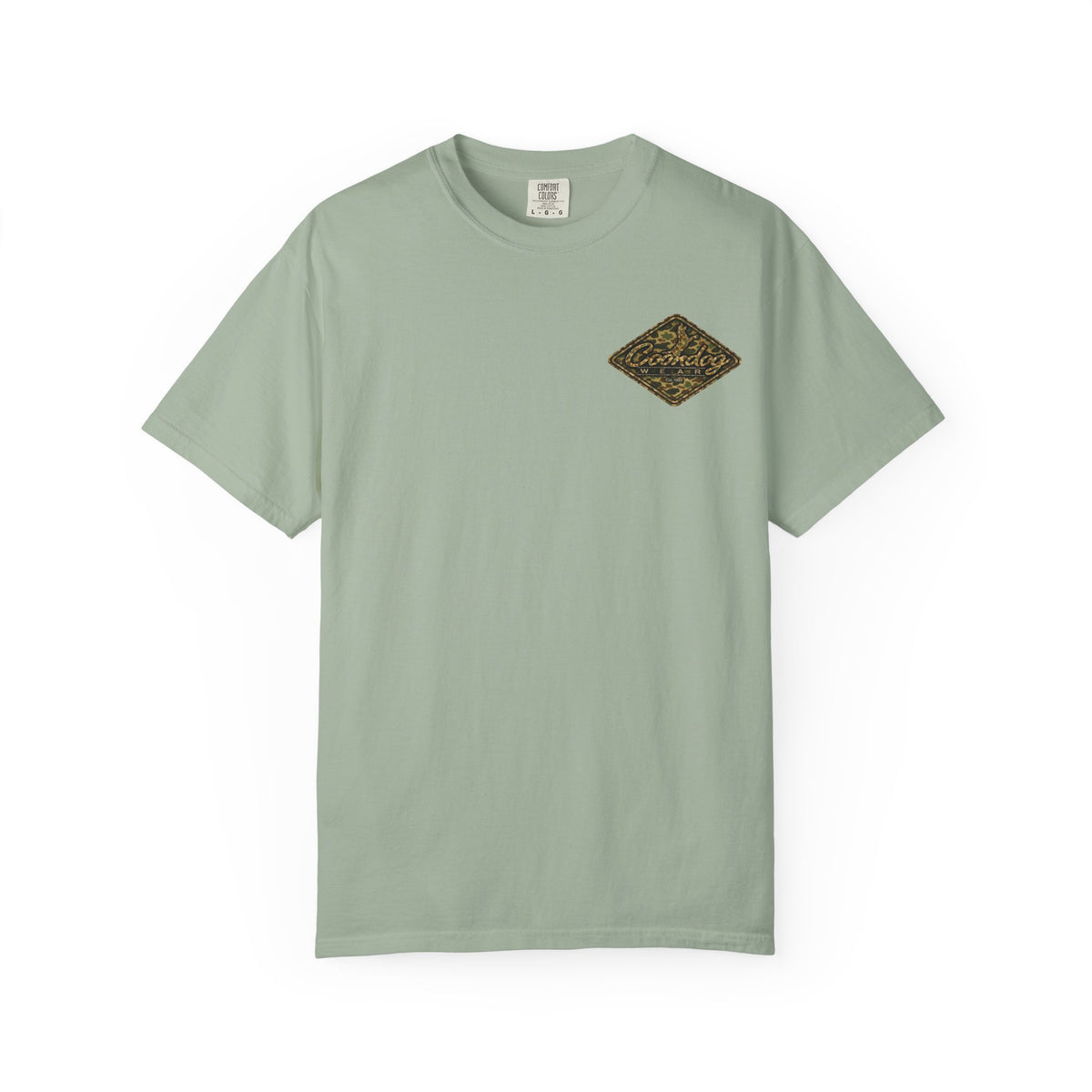 Coondog Vintage Duck Camo Diamond Hunting T-Shirt
