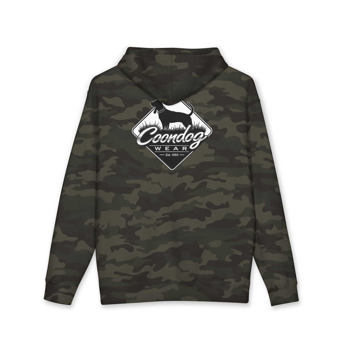 Coondog Classic White Diamond Heavyweight Hoodie