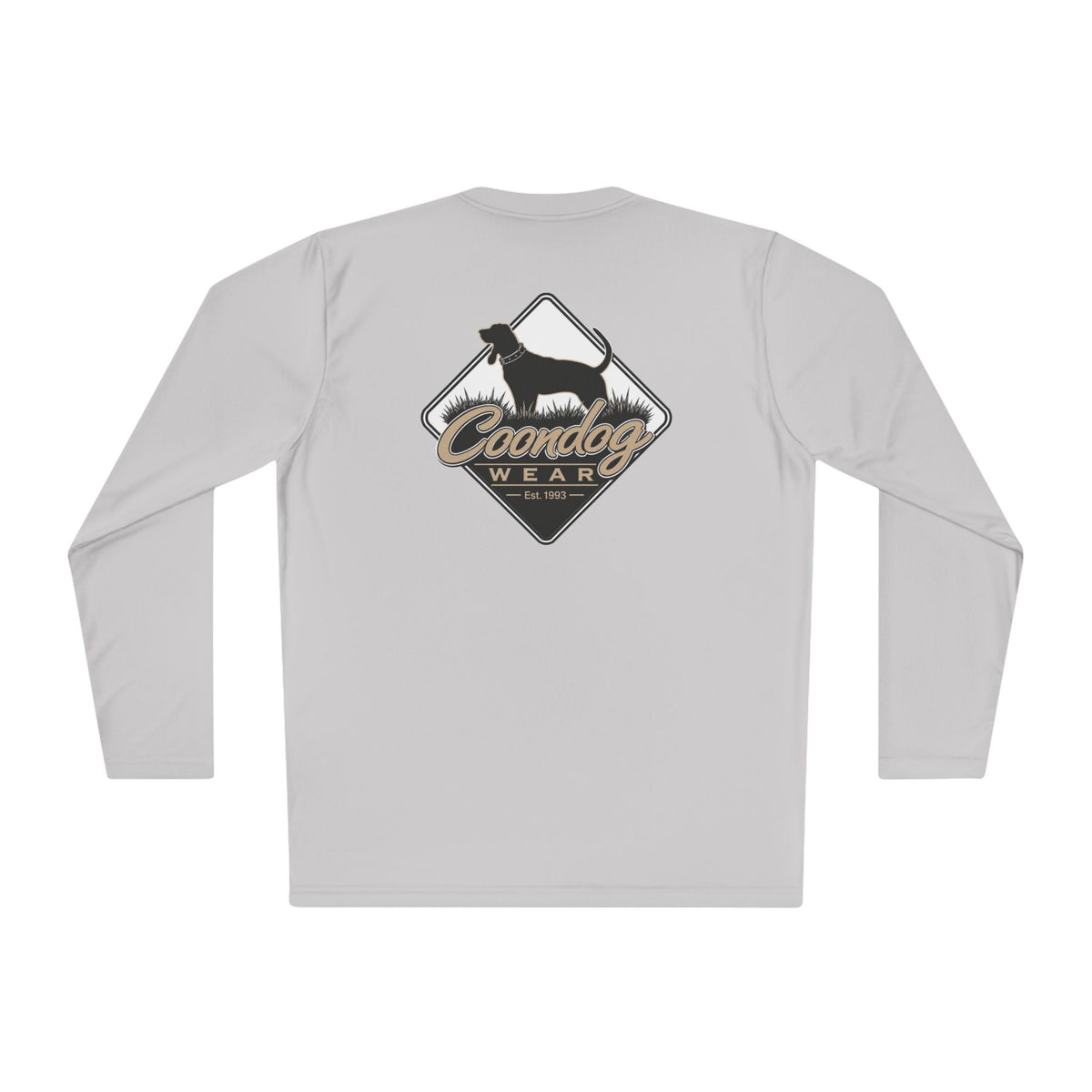 Coondog Classic Tan Diamond Performance Long Sleeve Shirt