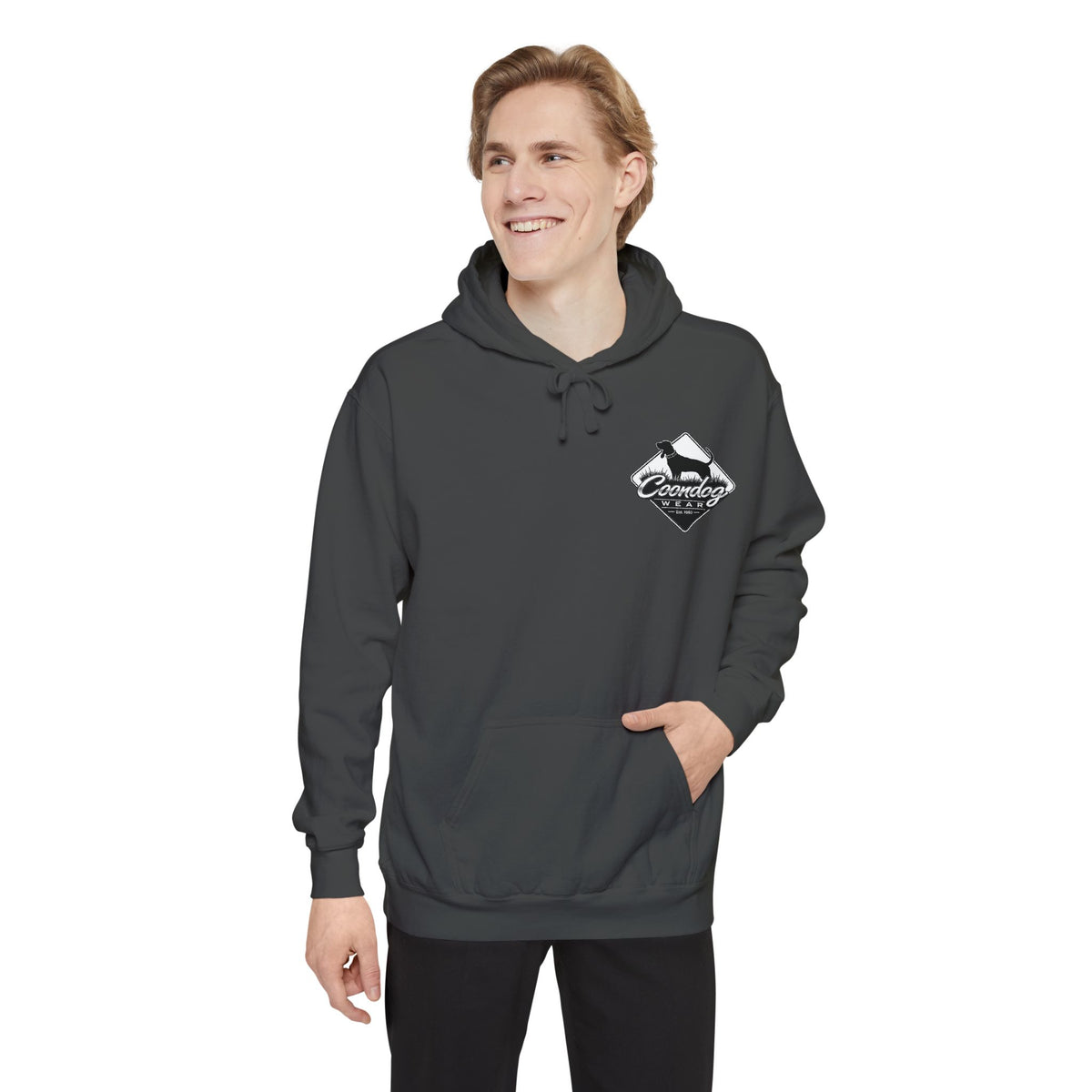 Coondog Classic White Diamond Heavyweight Hunting Hoodie