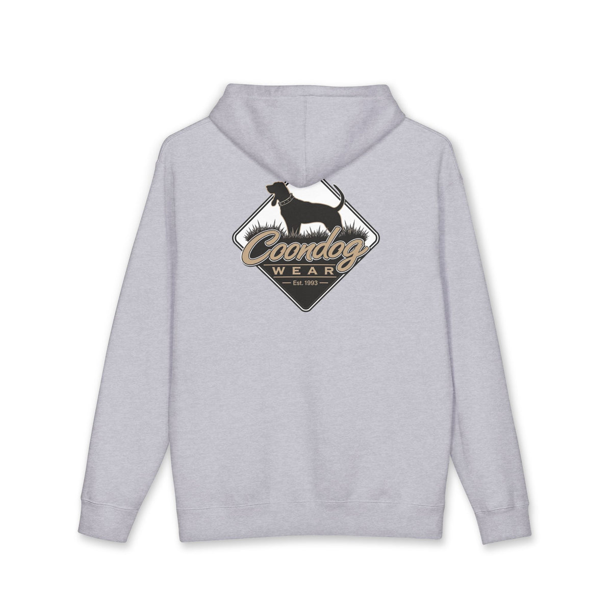 Coondog Classic Tan Diamond Heavyweight Hoodie