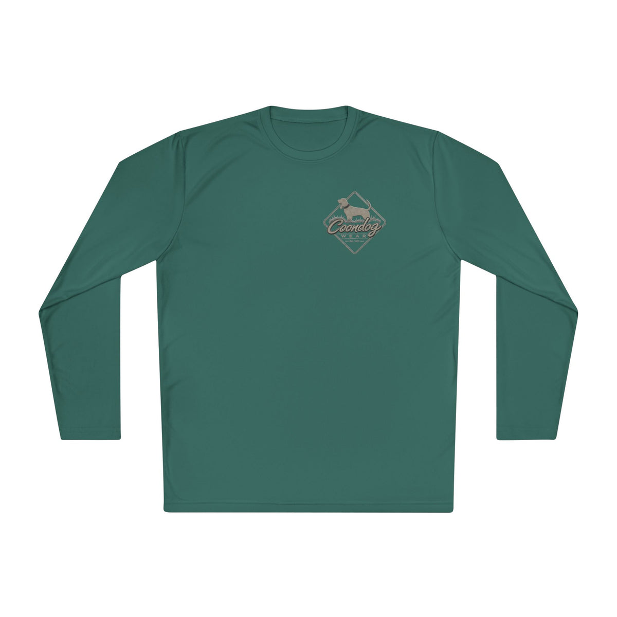 Coondog Stone Cold Concrete Diamond Performance Long Sleeve Shirt