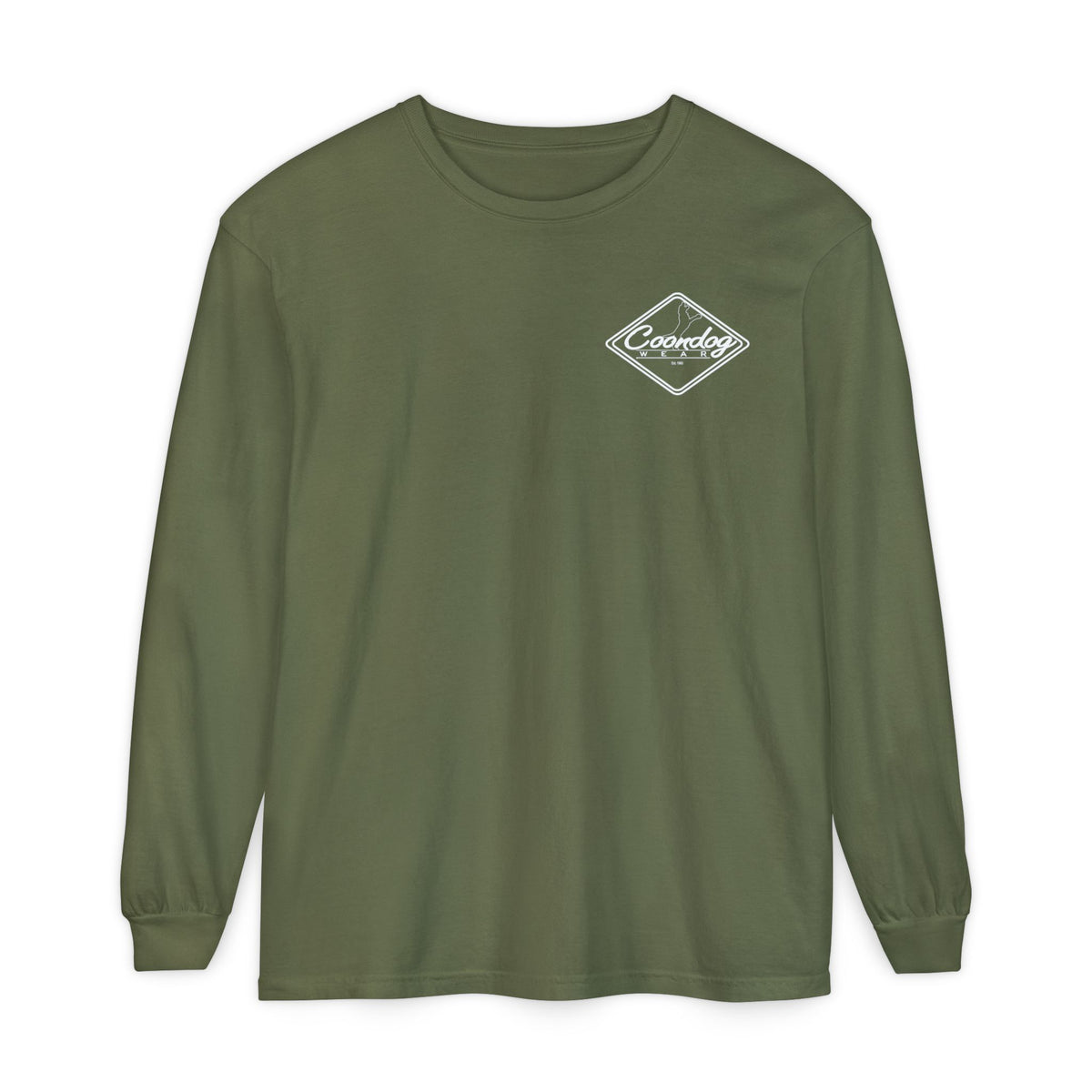 Coondog White Diamond Long Sleeve Shirt