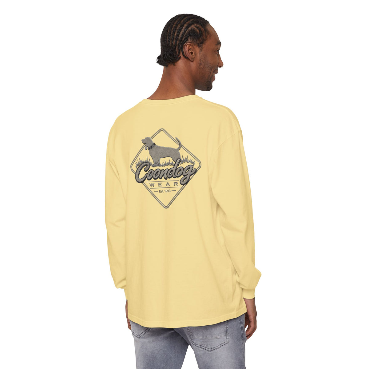 Coondog Stone Cold Concrete Diamond Hunting Long Sleeve Shirt