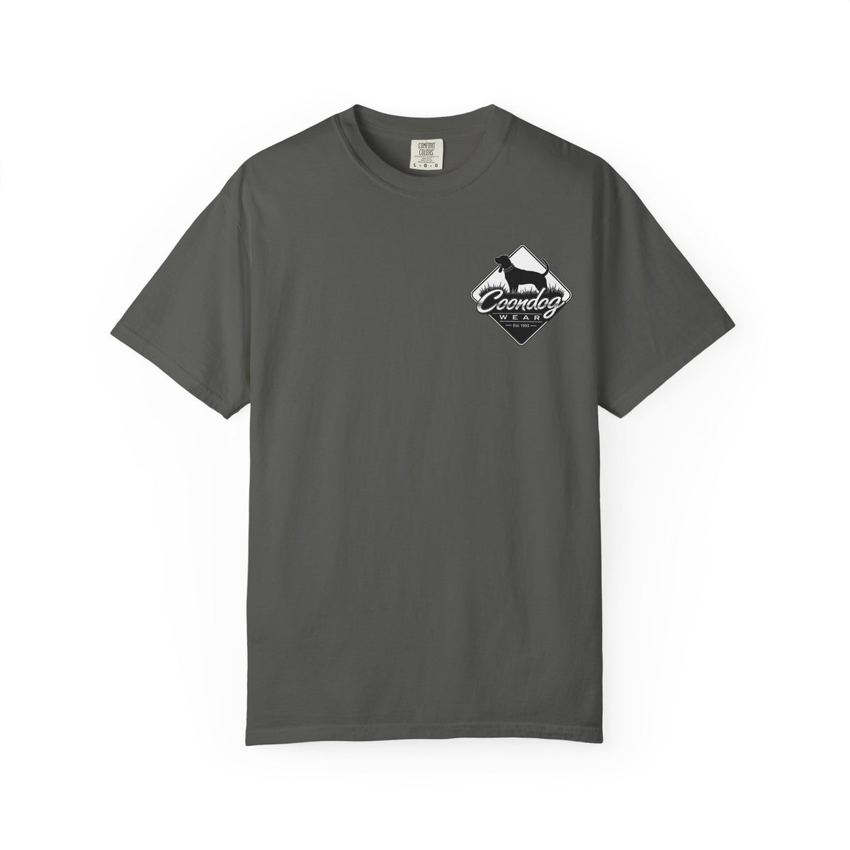 Coondog Classic White Diamond Hunting T-Shirt