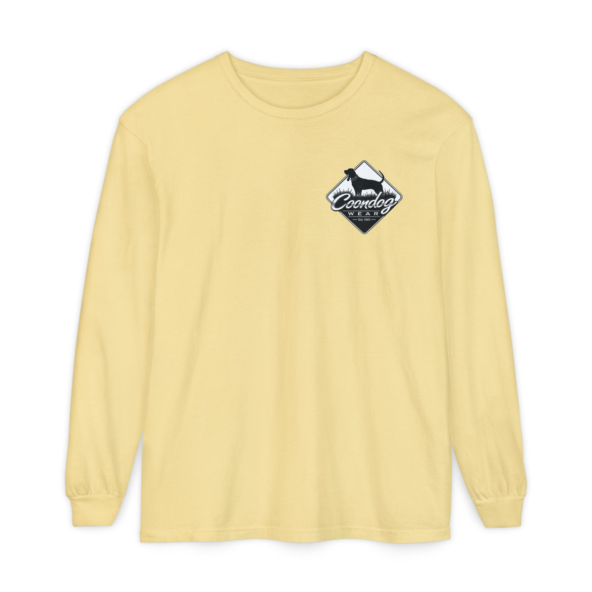 Coondog Classic White Diamond Hunting Long Sleeve Shirt