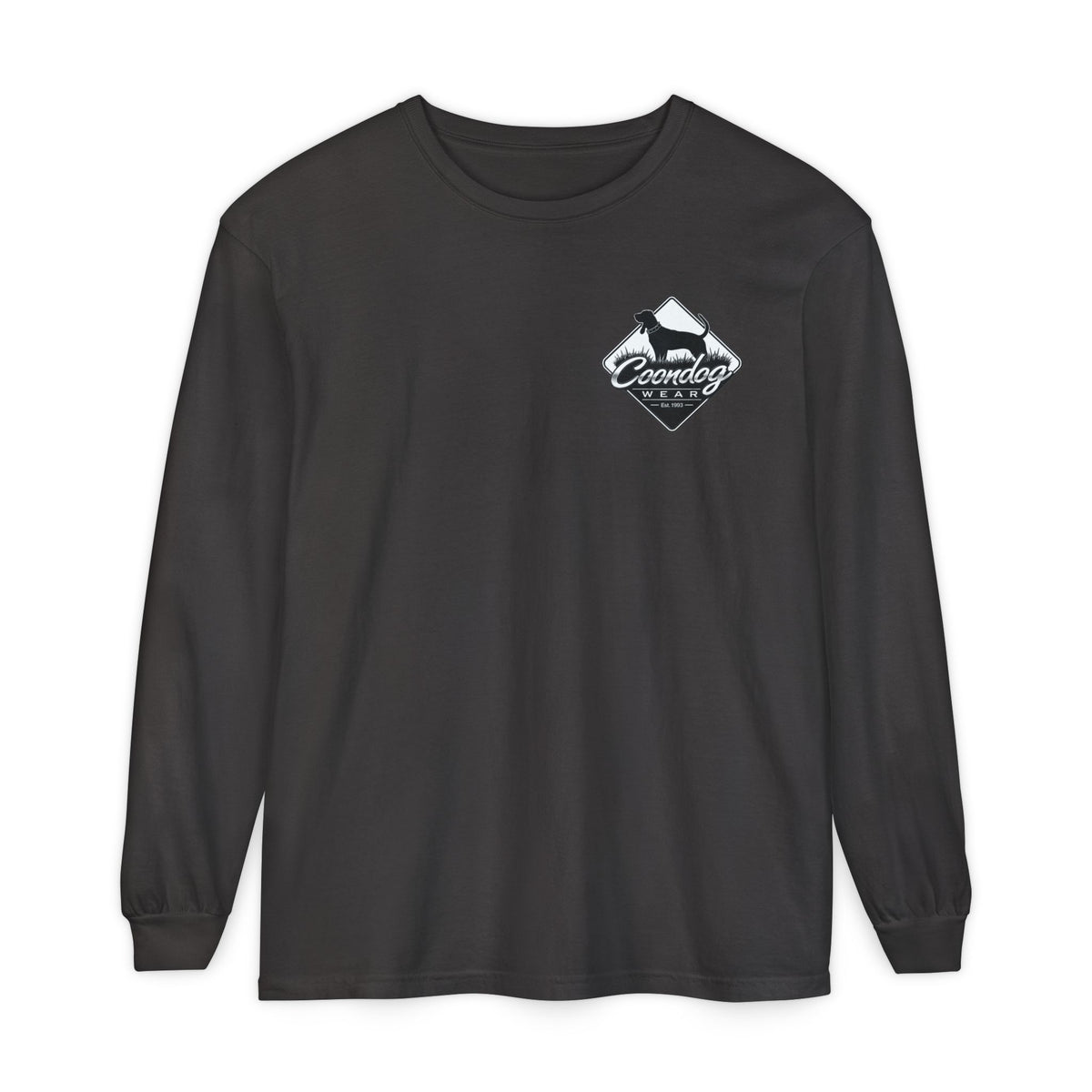 Coondog Classic White Diamond Hunting Long Sleeve Shirt
