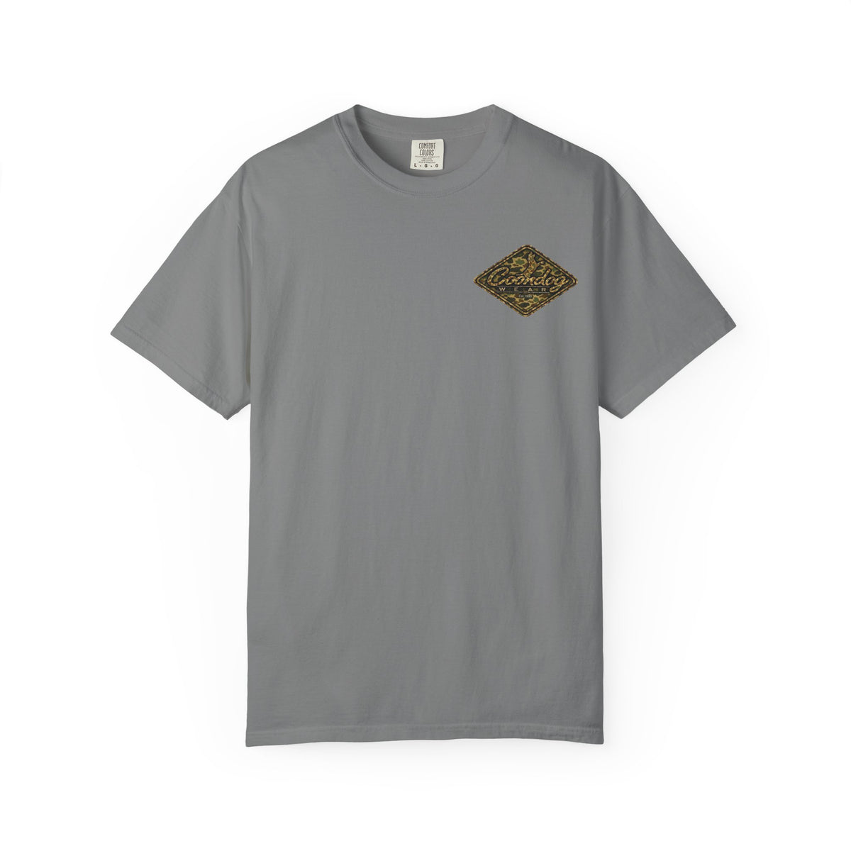 Coondog Vintage Duck Camo Diamond Hunting T-Shirt