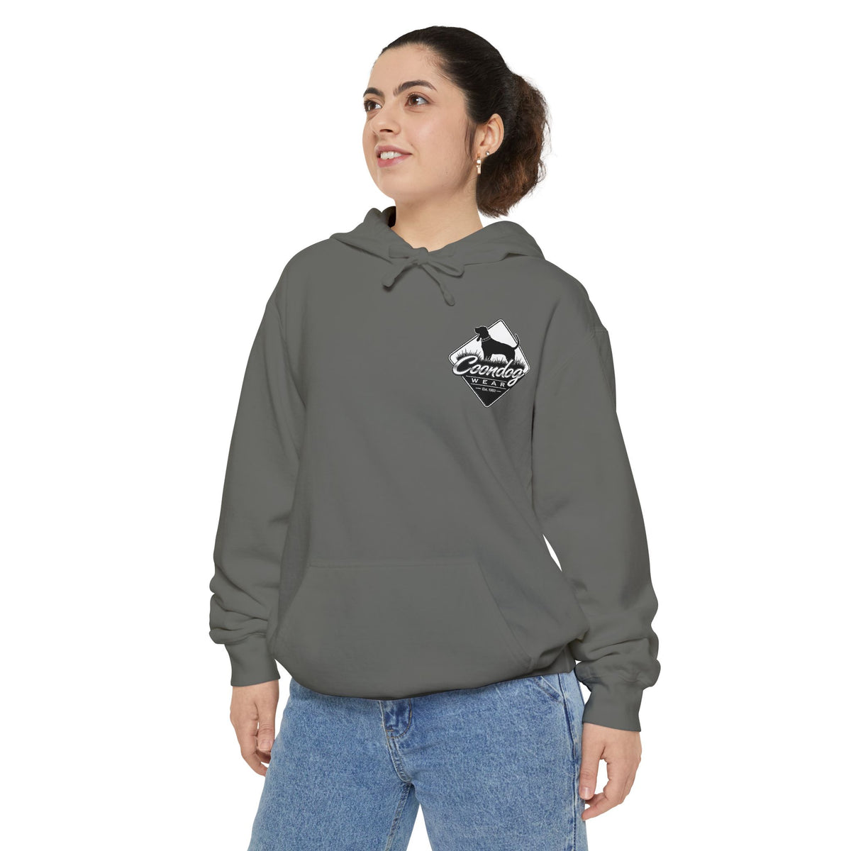 Coondog Classic White Diamond Heavyweight Hunting Hoodie