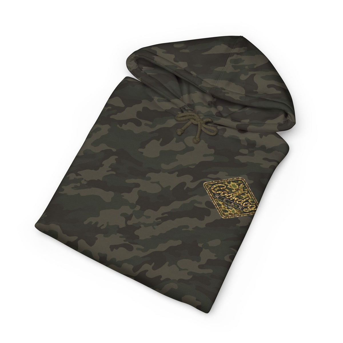Coondog Vintage Duck Camo Diamond Heavyweight Hoodie