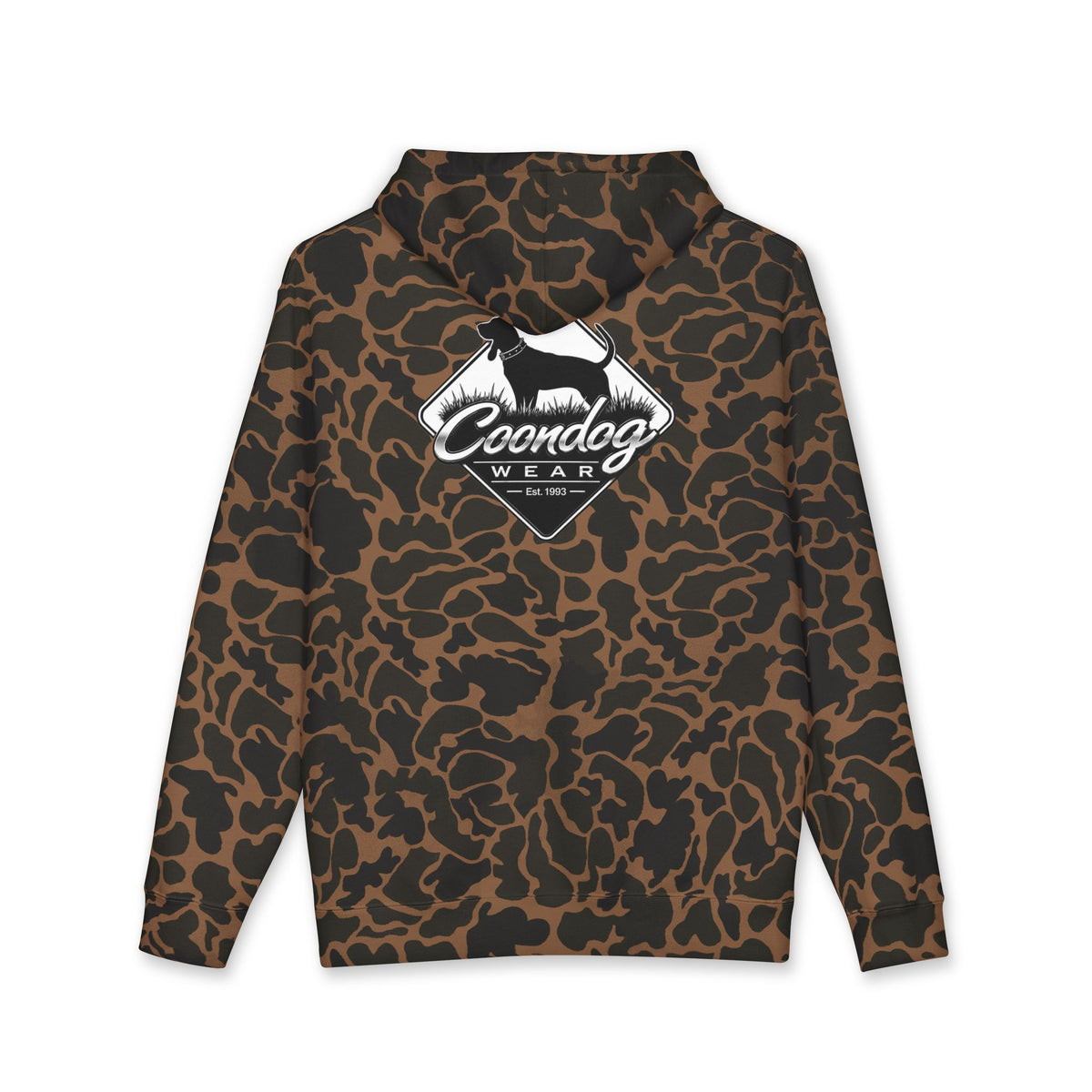 Coondog Classic White Diamond Heavyweight Hoodie