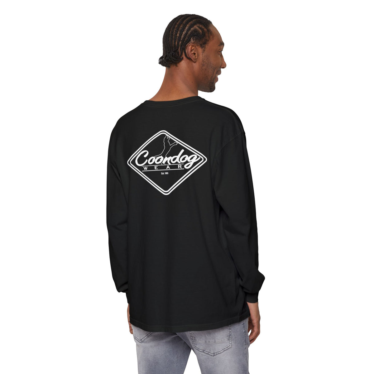 Coondog White Diamond Long Sleeve Shirt