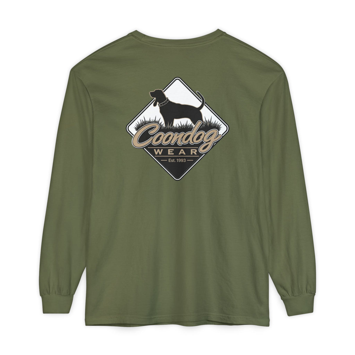Coondog Classic Tan Diamond Hunting Long Sleeve Shirt