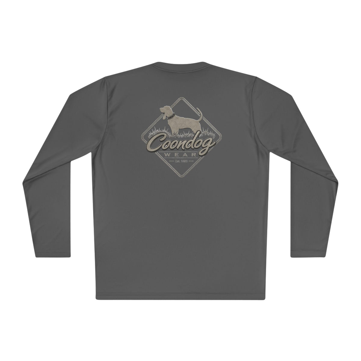 Coondog Stone Cold Concrete Diamond Performance Long Sleeve Shirt