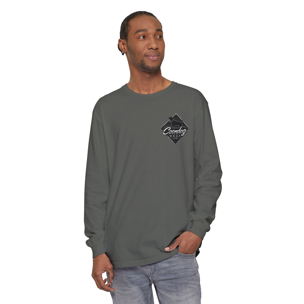 Coondog Stone Cold Black Diamond Hunting Long Sleeve Shirt