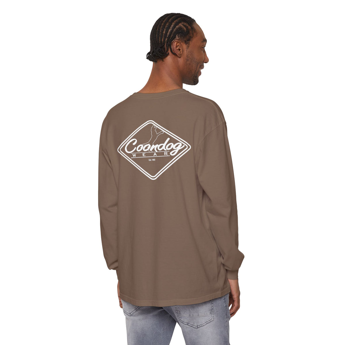 Coondog White Diamond Long Sleeve Shirt