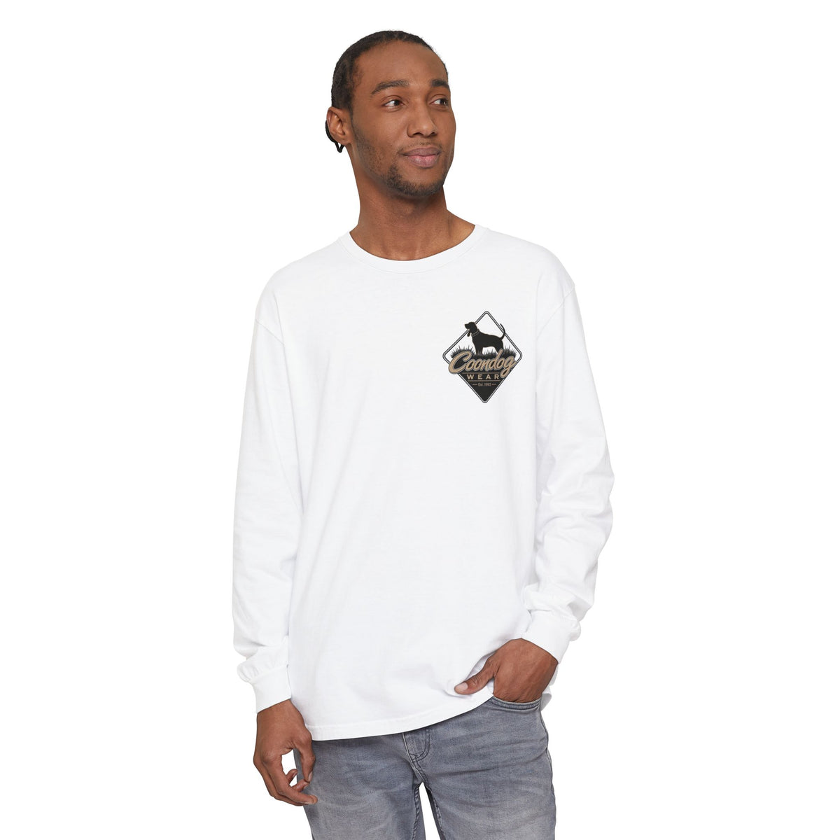 Coondog Classic Tan Diamond Hunting Long Sleeve Shirt