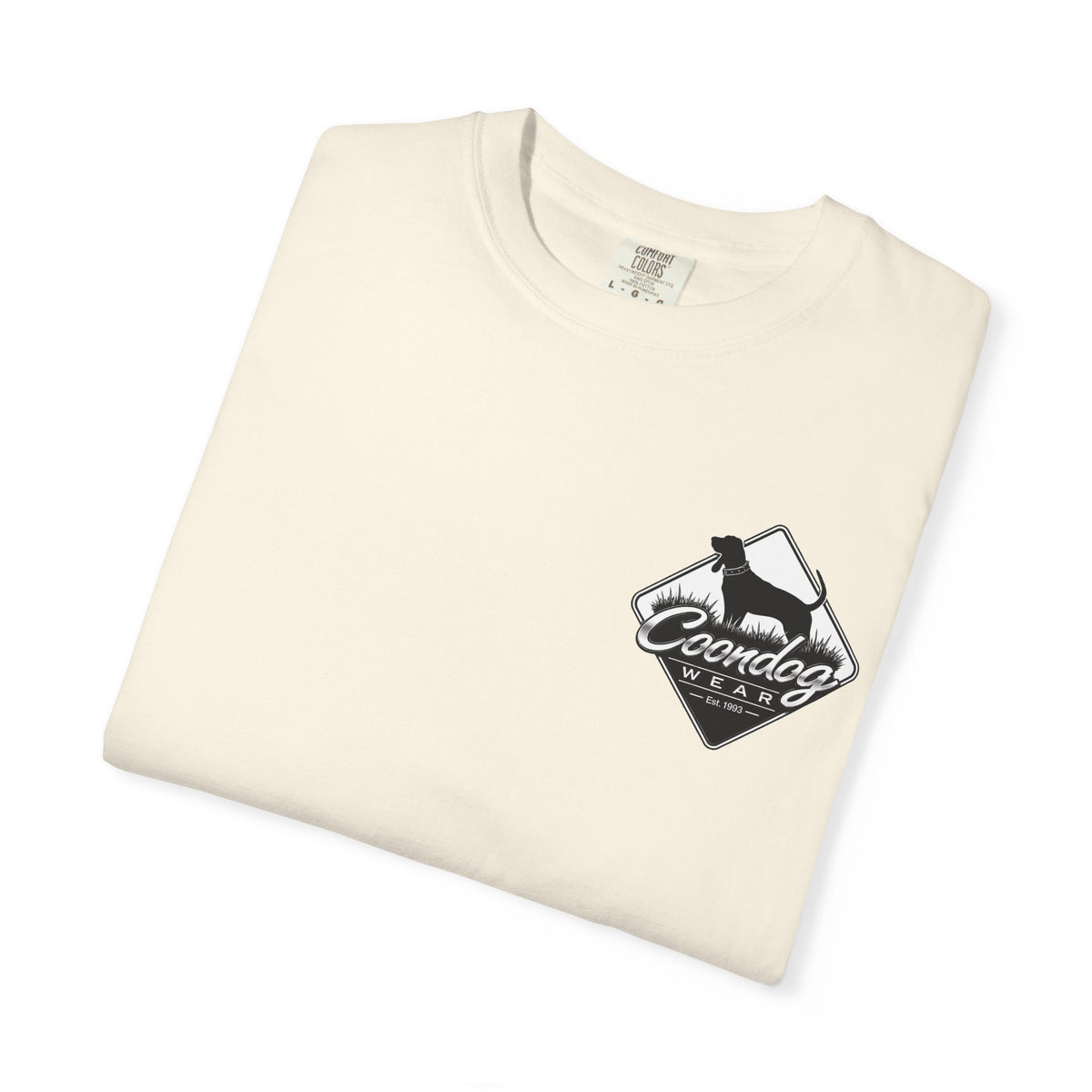 Coondog Classic White Diamond Hunting T-Shirt