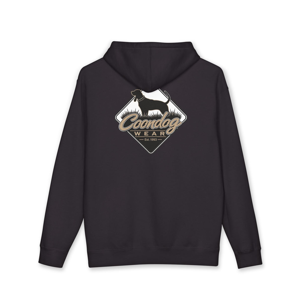Coondog Classic Tan Diamond Heavyweight Hoodie