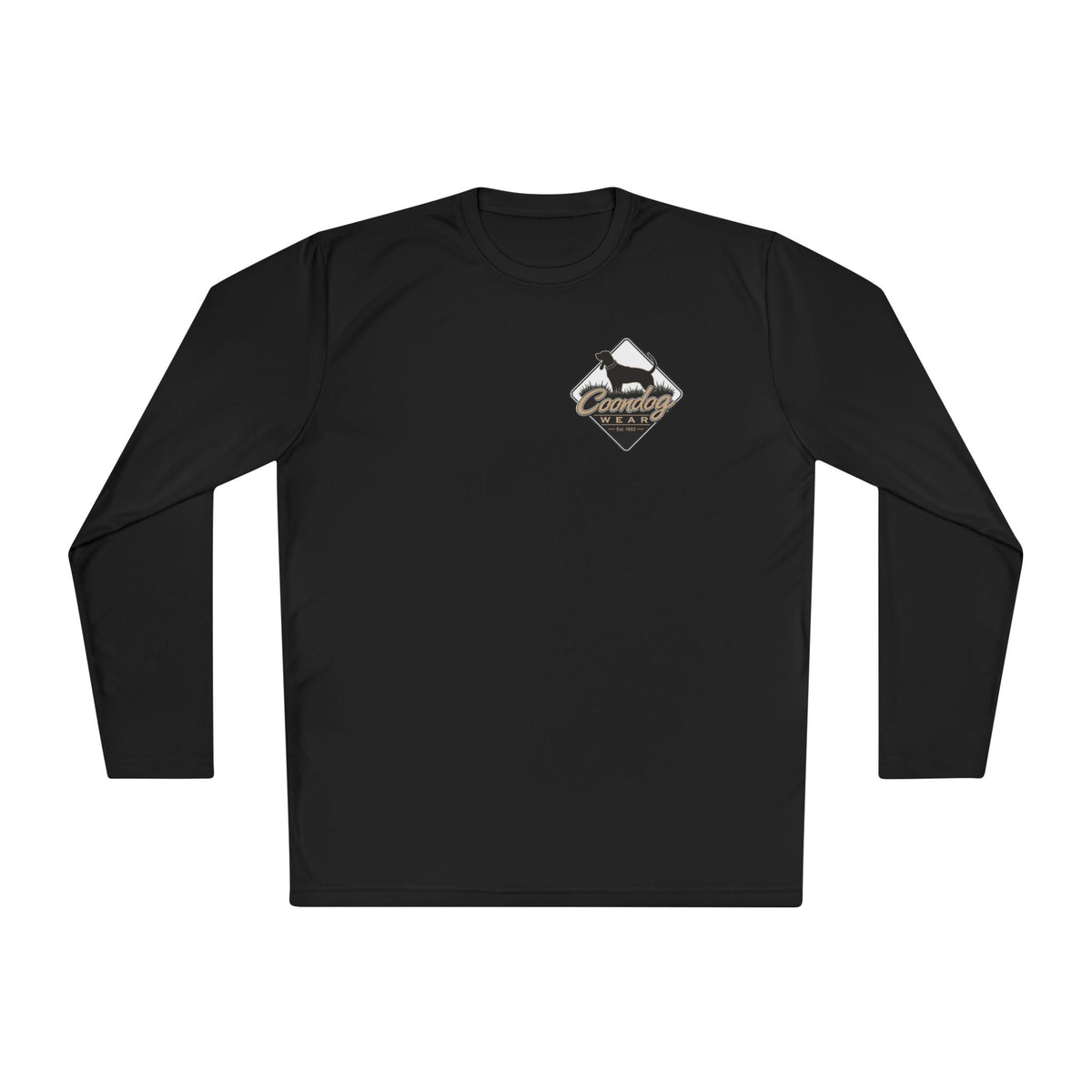 CoonDog Black & Gold Diamond Performance Hunting Long Sleeve