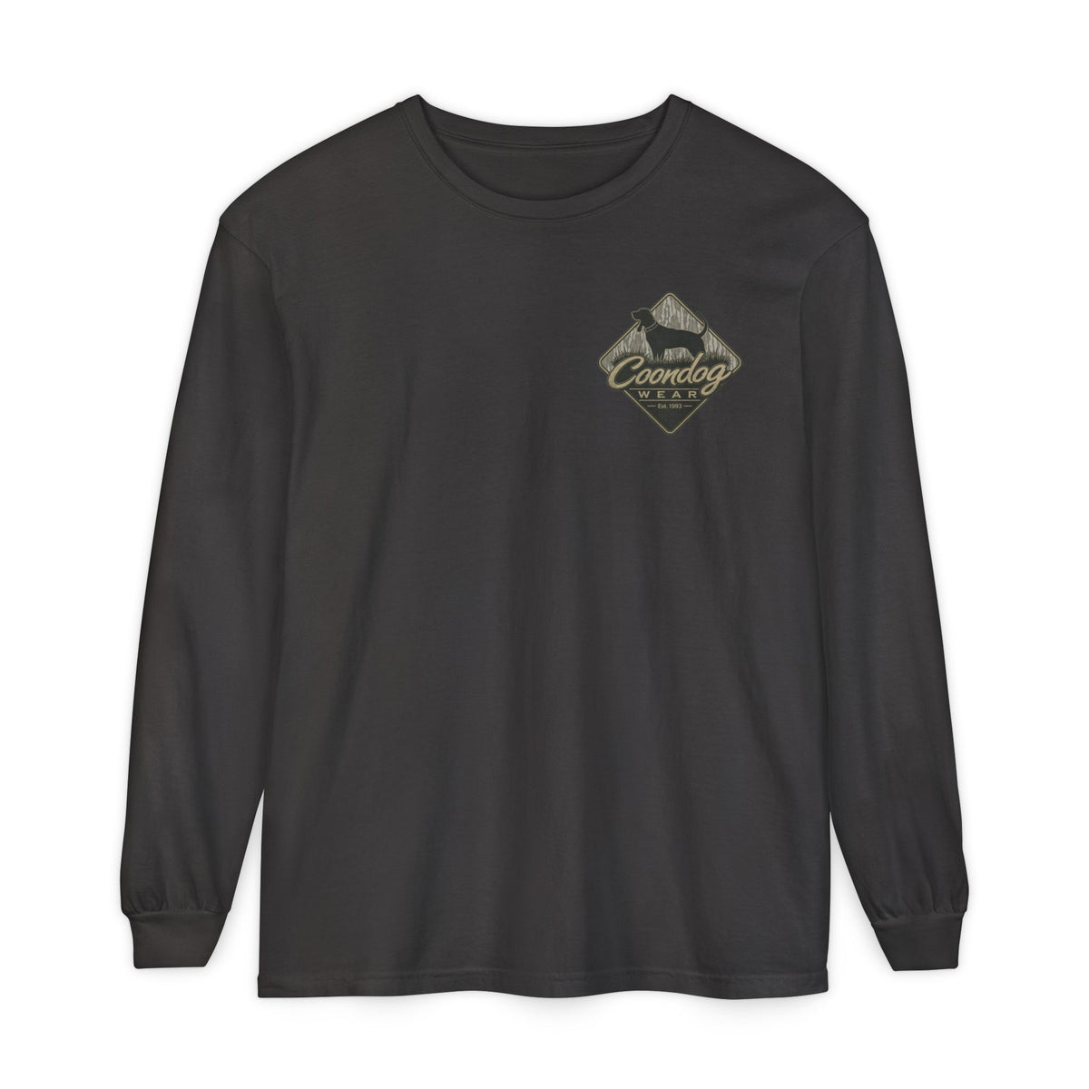 Coondog Bottom Land Diamond Hunting Long Sleeve Shirt
