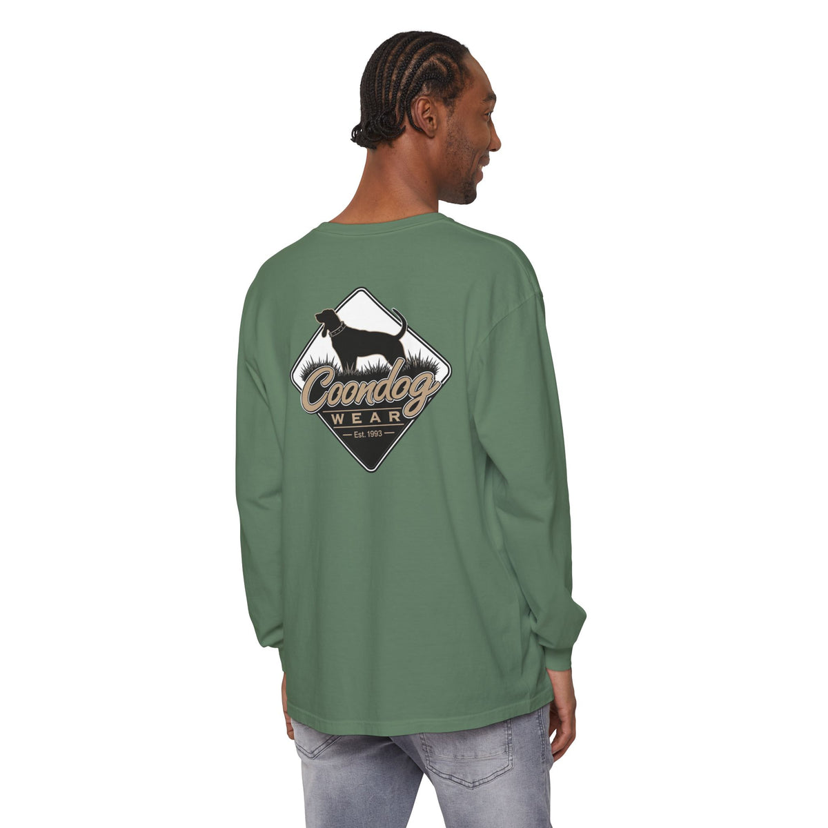 Coondog Classic Tan Diamond Hunting Long Sleeve Shirt