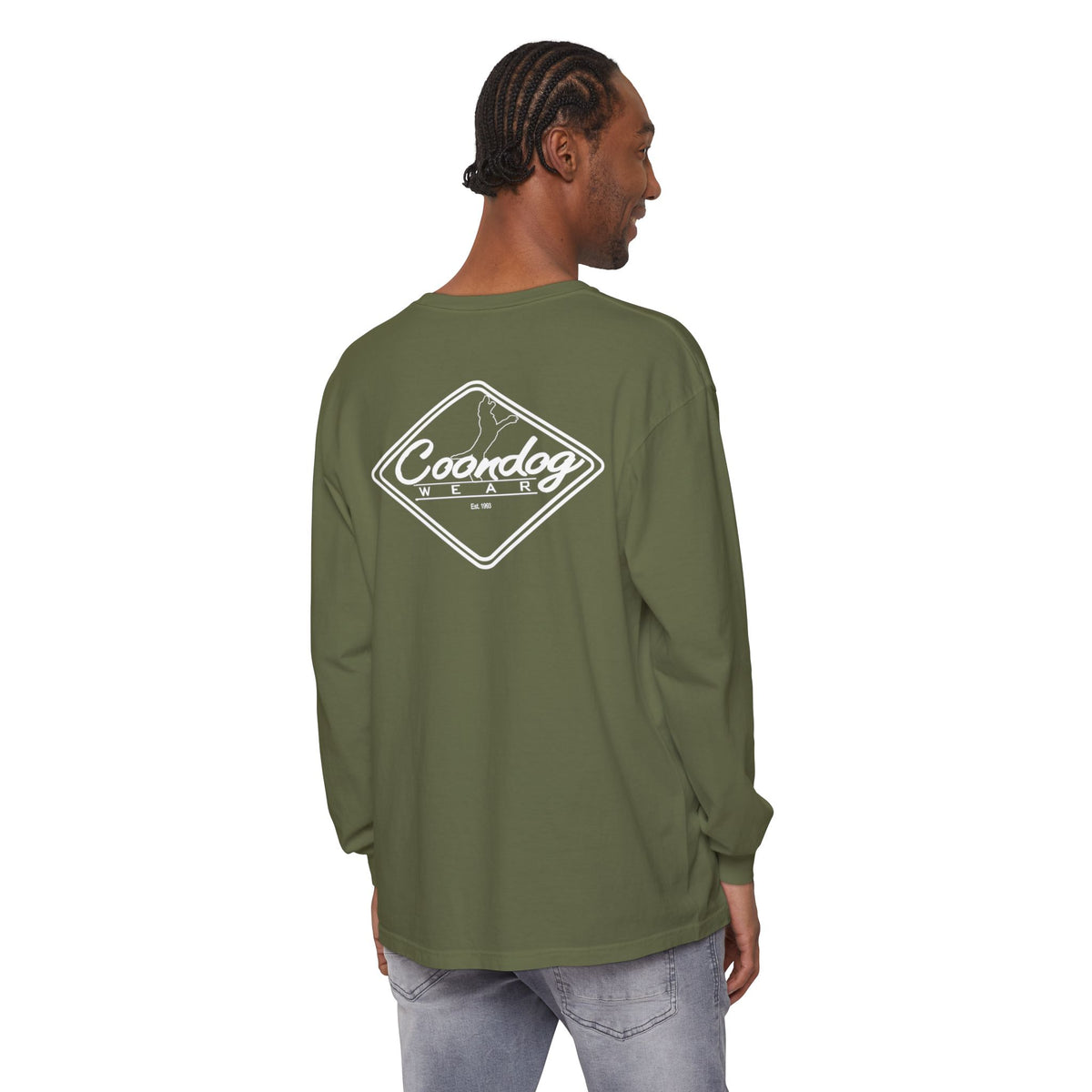 Coondog White Diamond Long Sleeve Shirt