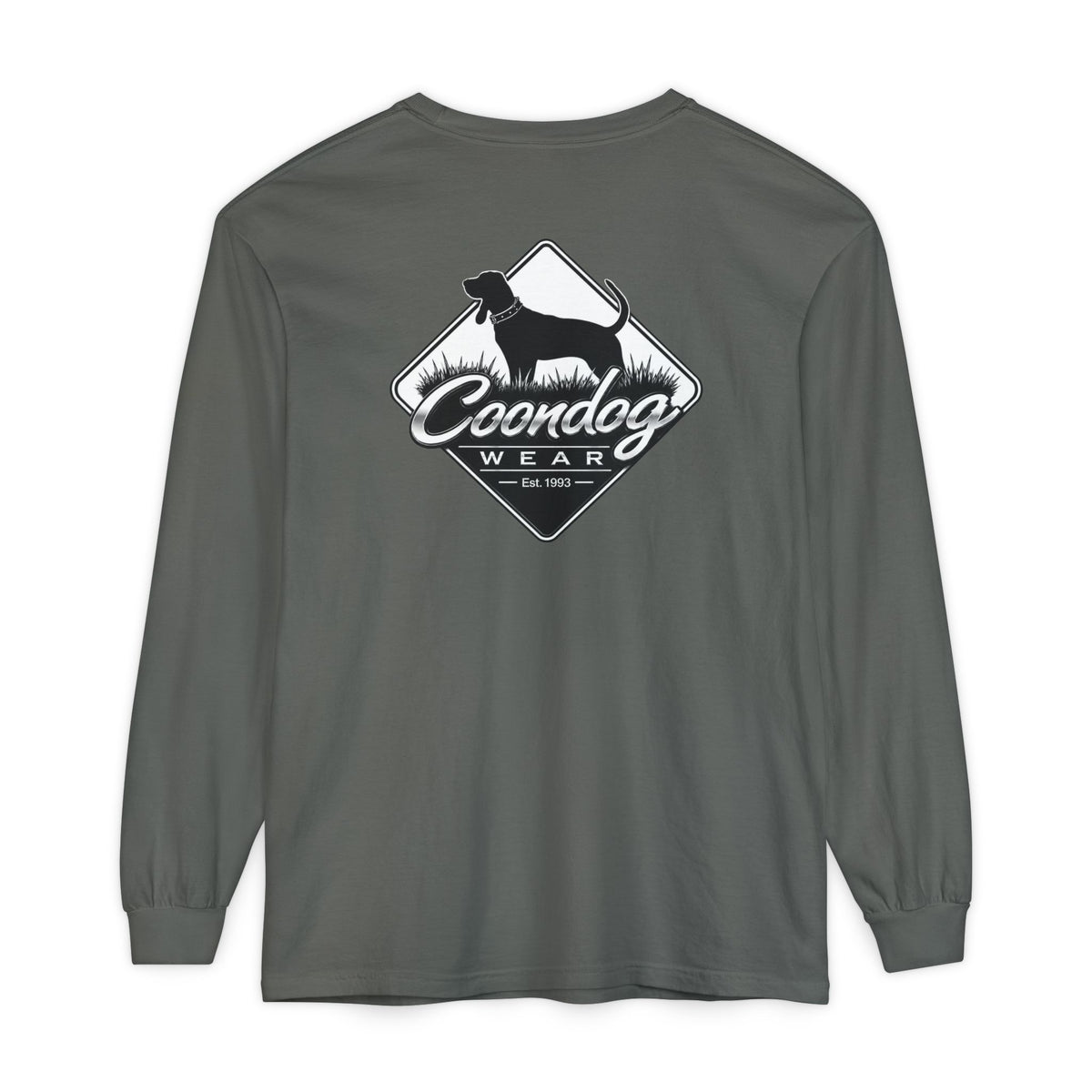 Coondog Classic White Diamond Hunting Long Sleeve Shirt