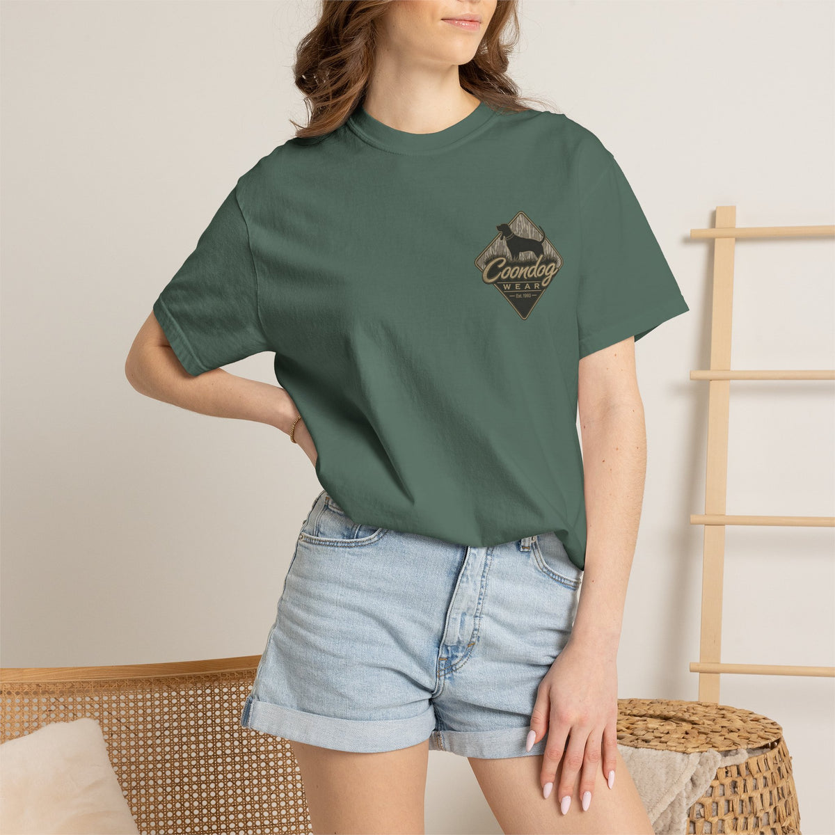 Coondog Bottom Land Diamond Hunting T-Shirt