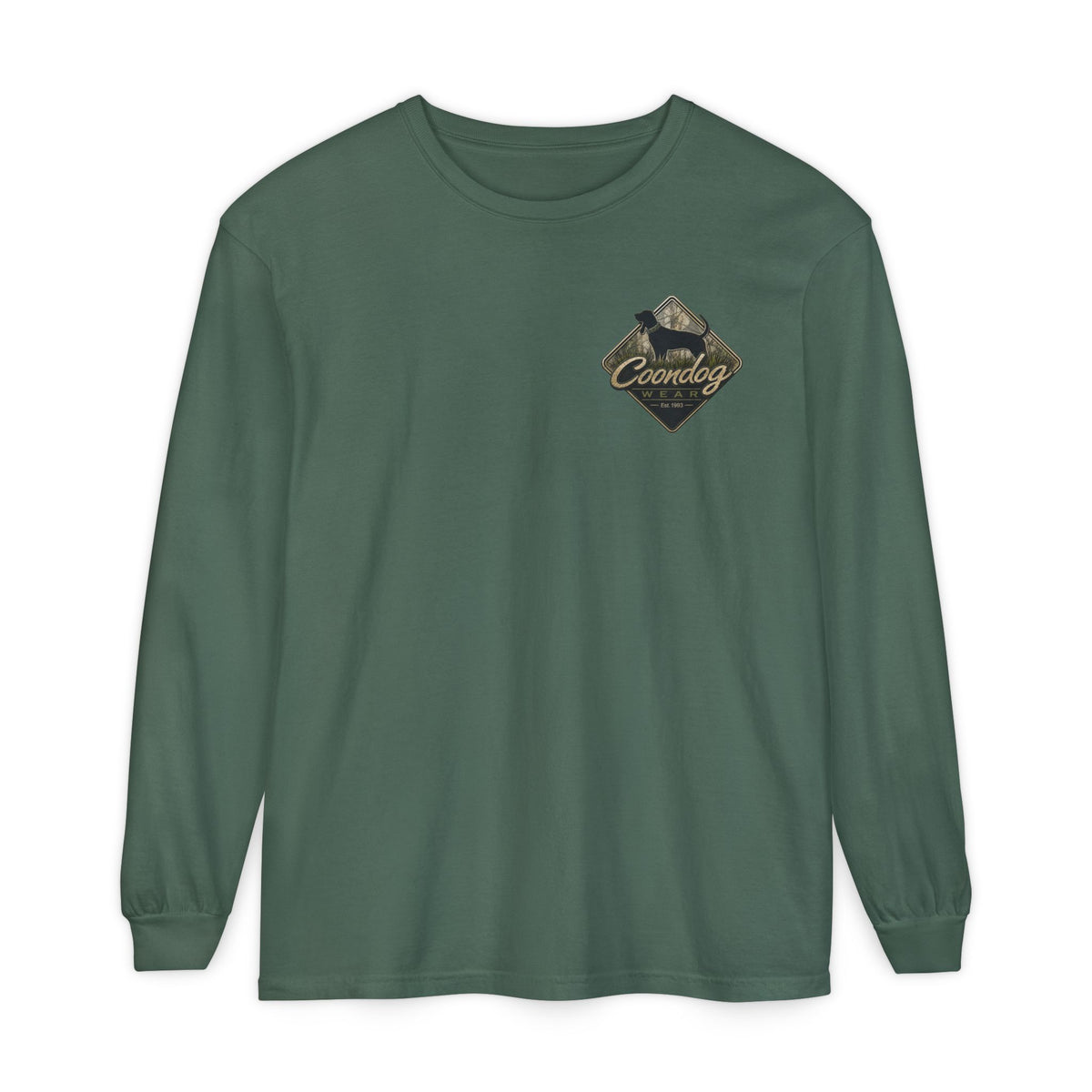 Coondog Hardwood Diamond Hunting Long Sleeve Shirt