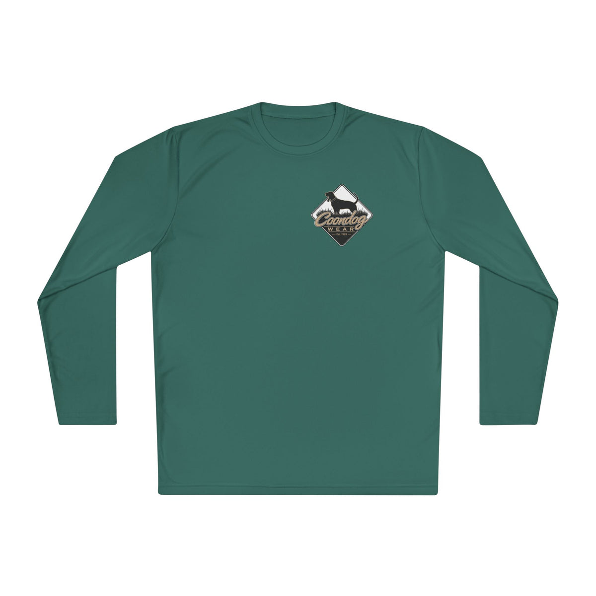 Coondog Classic Tan Diamond Performance Long Sleeve Shirt