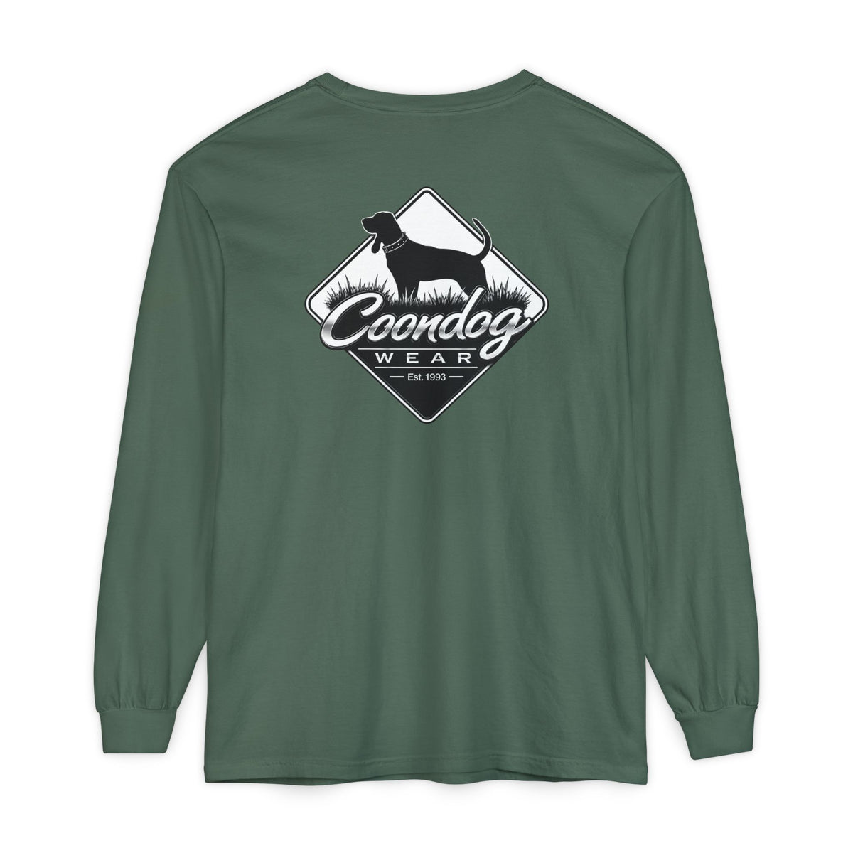 Coondog Classic White Diamond Hunting Long Sleeve Shirt