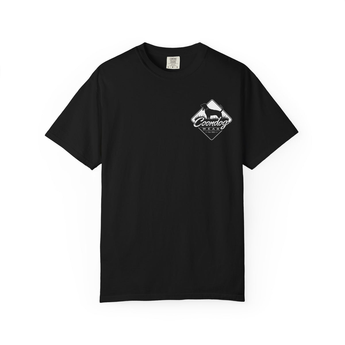 Coondog Classic White Diamond Hunting T-Shirt