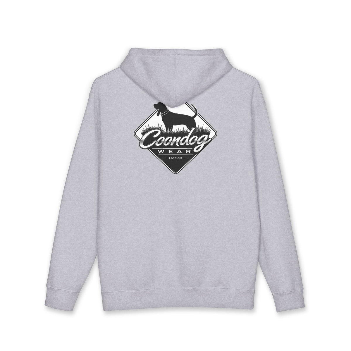 Coondog Classic White Diamond Heavyweight Hoodie