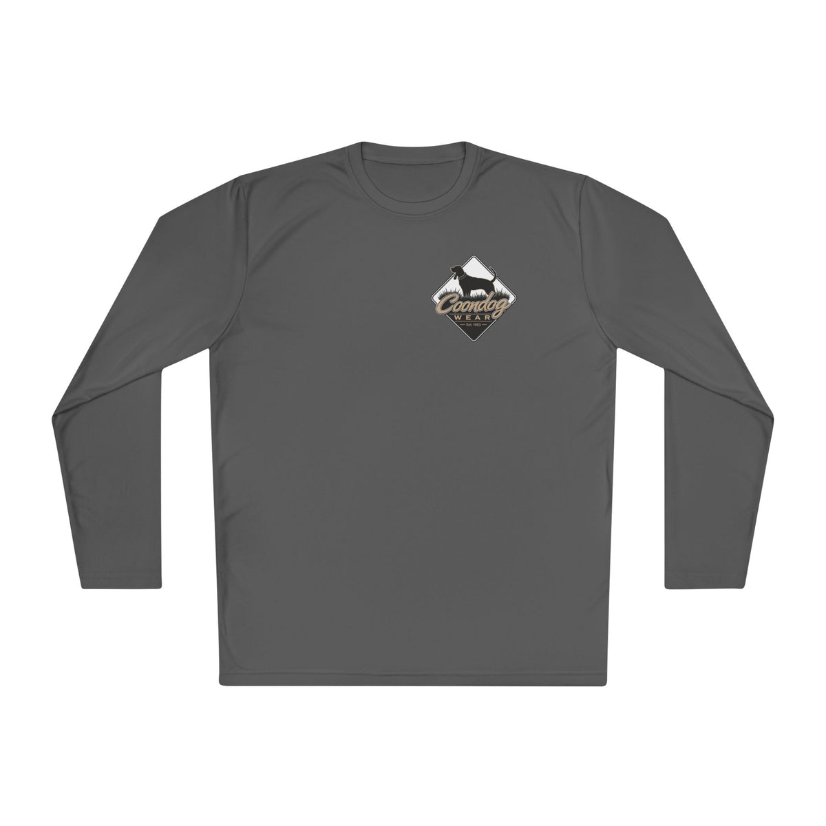 Coondog Classic Tan Diamond Performance Long Sleeve Shirt