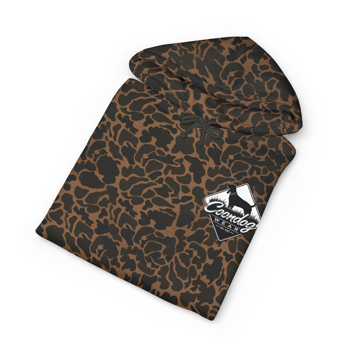 Coondog Classic White Diamond Heavyweight Hoodie