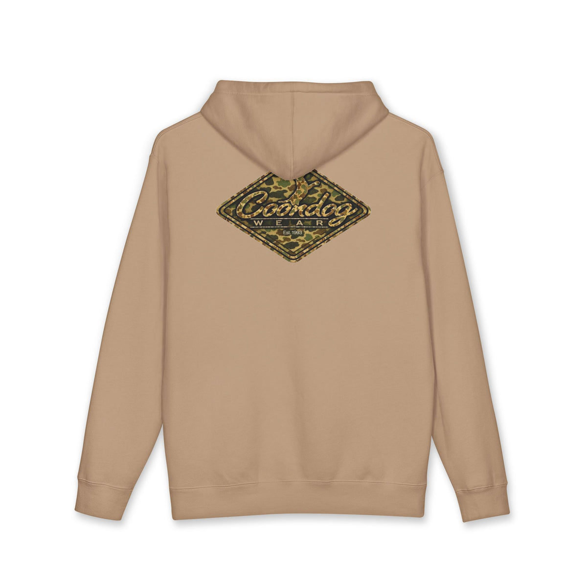Coondog Vintage Duck Camo Diamond Heavyweight Hoodie