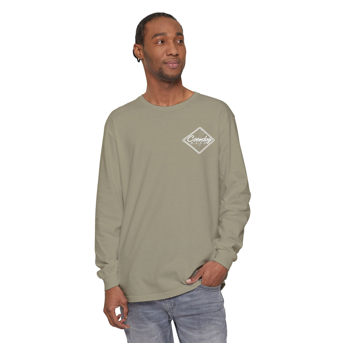 Coondog White Diamond Long Sleeve Shirt