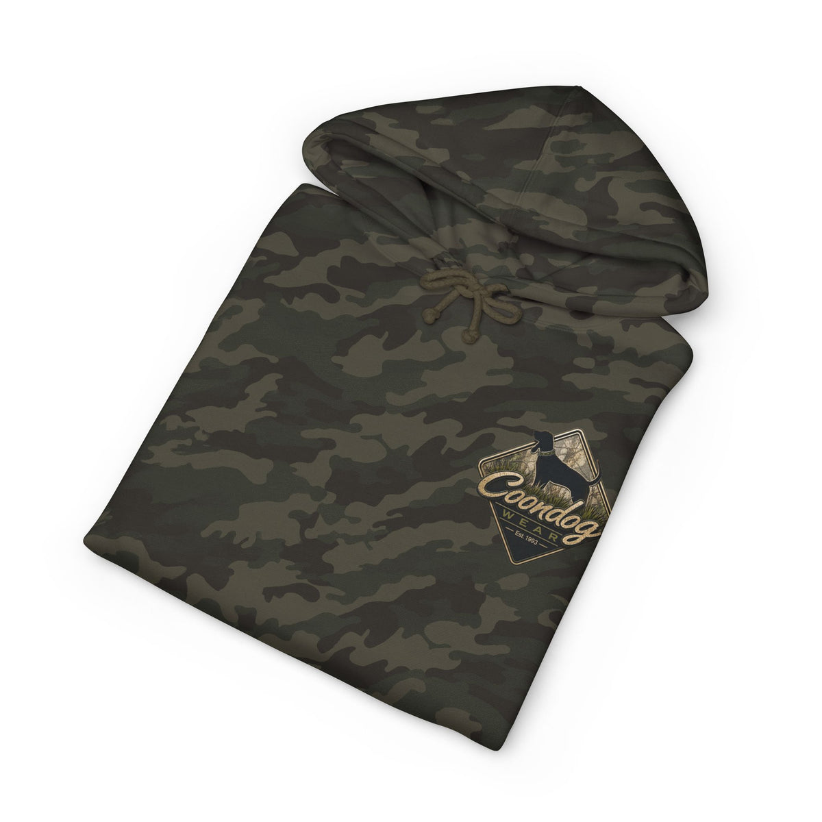 Coondog Hardwood Black Diamond Heavyweight Hoodie