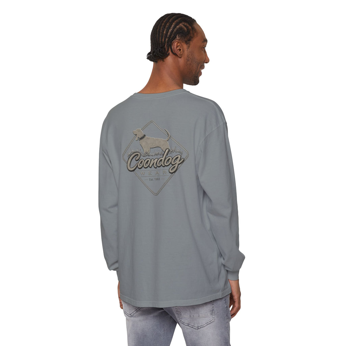 Coondog Stone Cold Concrete Diamond Hunting Long Sleeve Shirt