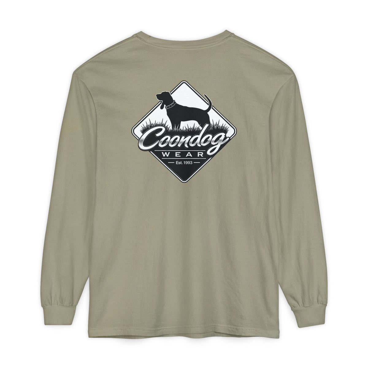 Coondog Classic White Diamond Hunting Long Sleeve Shirt