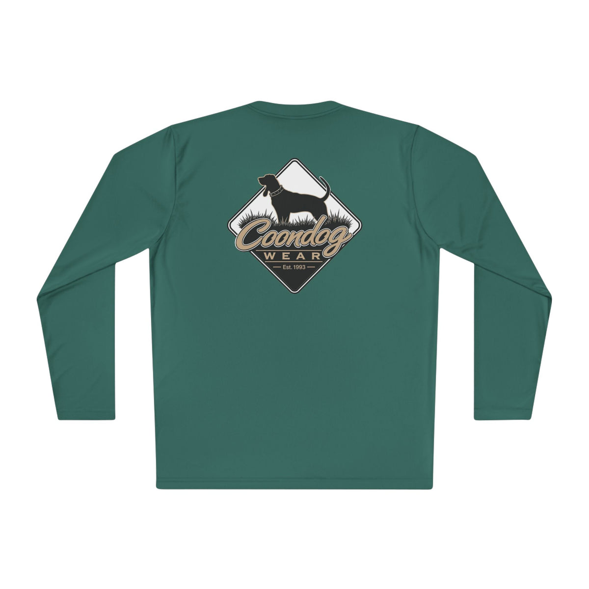 Coondog Classic Tan Diamond Performance Long Sleeve Shirt