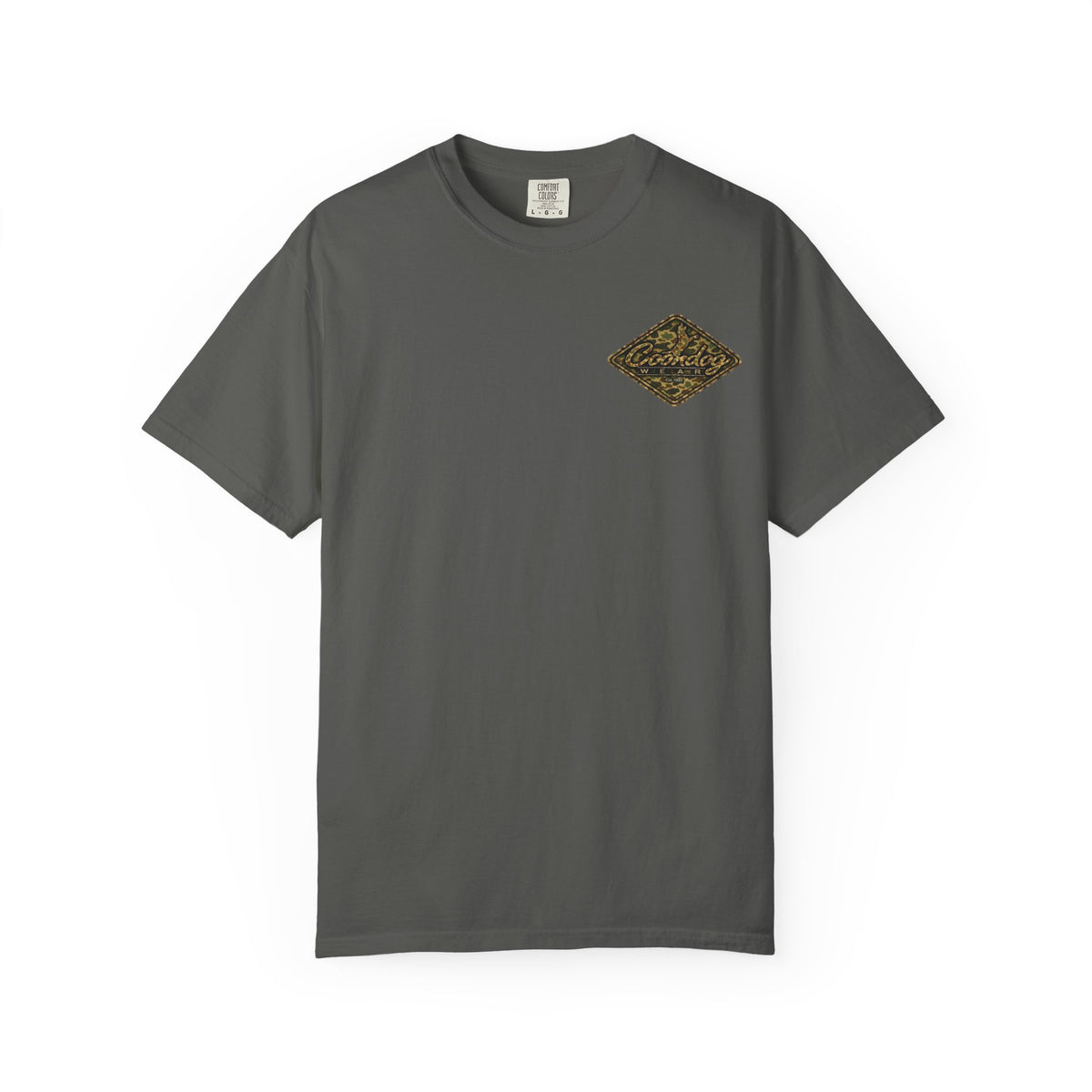 Coondog Vintage Duck Camo Diamond Hunting T-Shirt