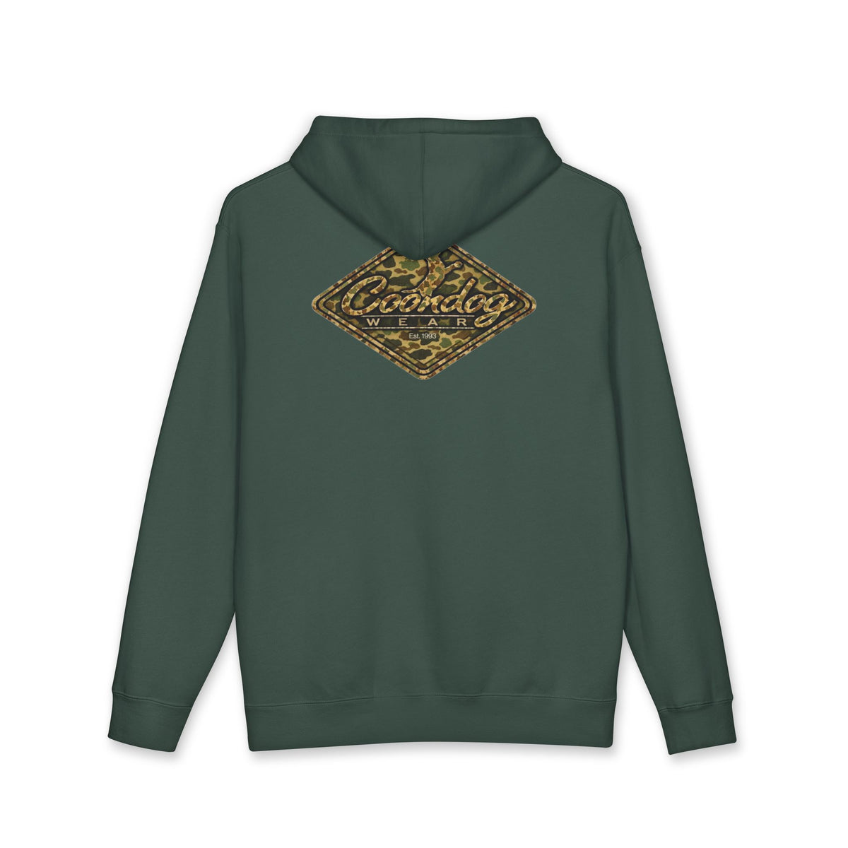 Coondog Vintage Duck Camo Diamond Heavyweight Hoodie