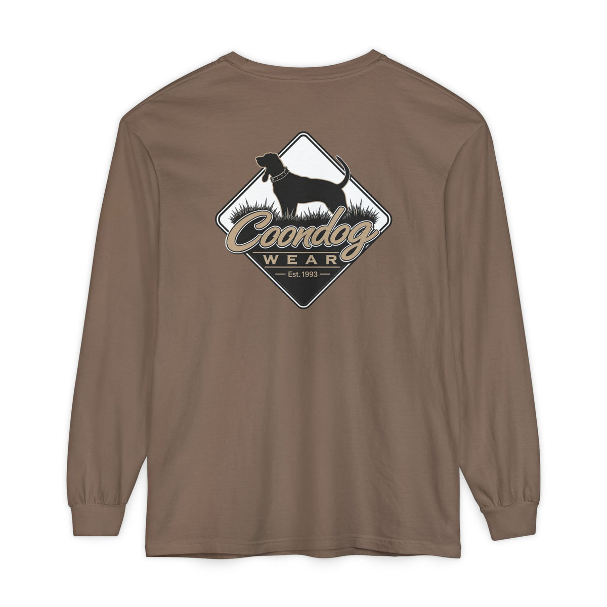 Coondog Classic Tan Diamond Hunting Long Sleeve Shirt